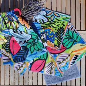 Essuie-tout lavables – Jungle