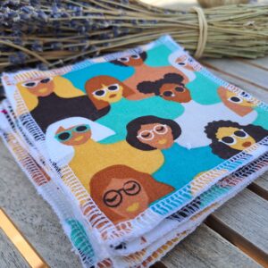 Lingettes lavables – Femmes