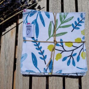 Lingettes lavables – Nature
