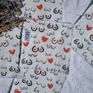 Lingettes lavables – Boobs