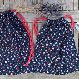 Pochon paquet cadeau – Noël