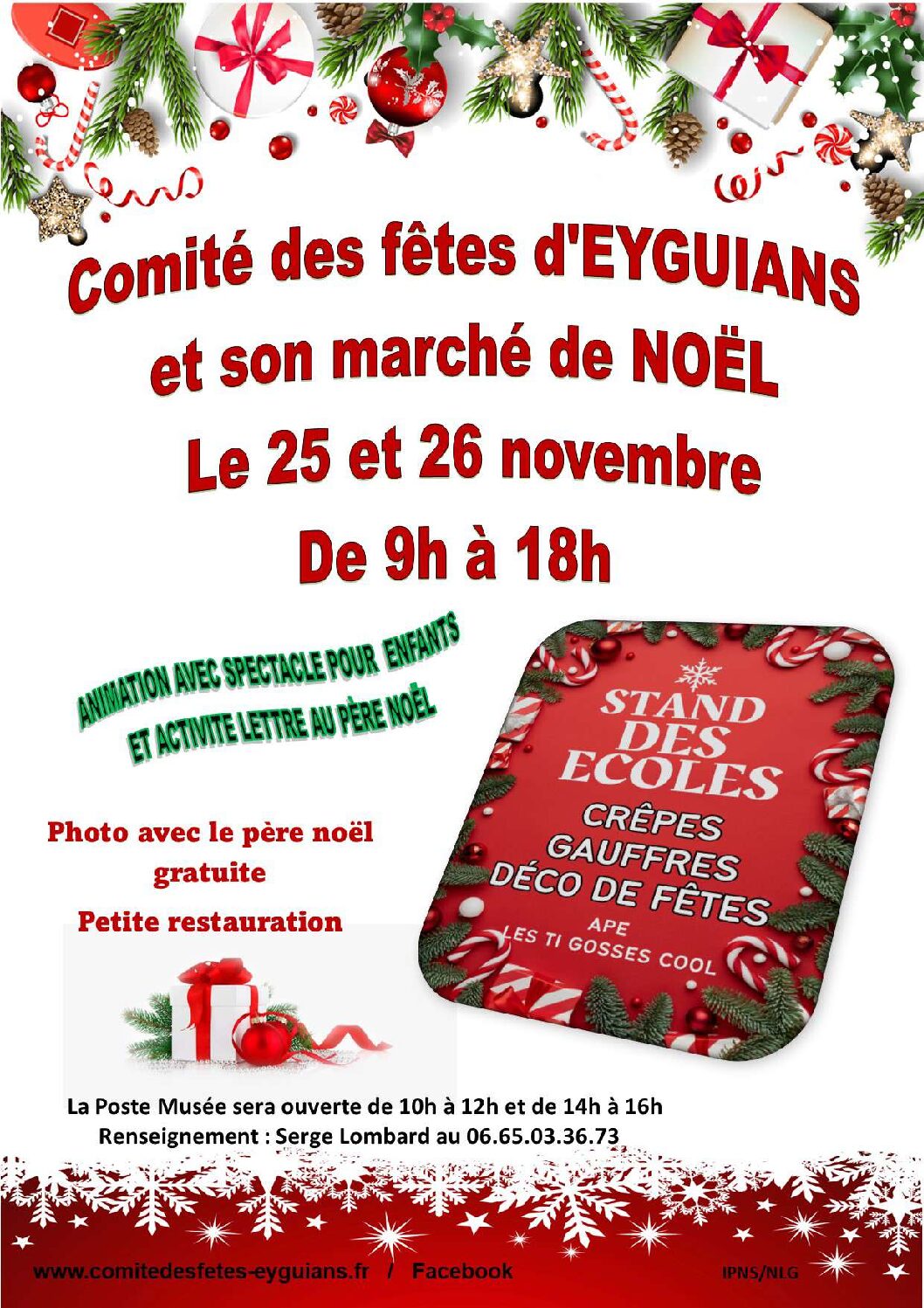Lire la suite à propos de l’article Marché de Noël à Eyguians
