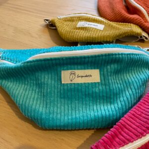 Sac banane en velours – adulte