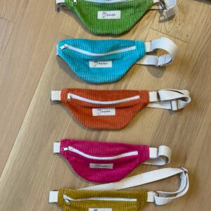 Sac banane en velours - enfants